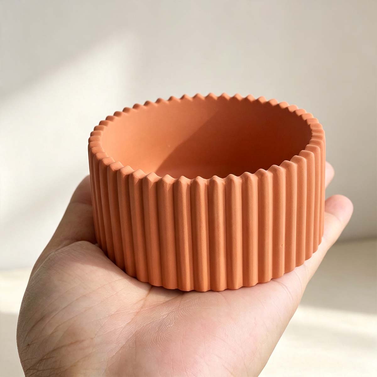 Yuvarlak Çizgili Mum Kavanozu  - Potsticker Mold incelemesi ve fiyatı